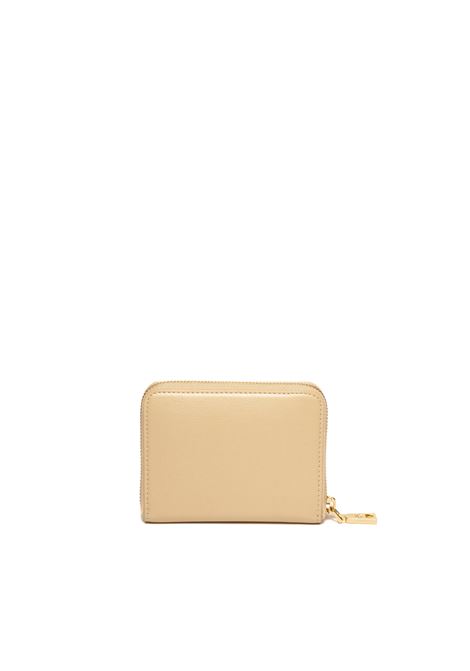 metallic gold logo wallet LOVE MOSCHINO | JC5613PP1MKD1-96A